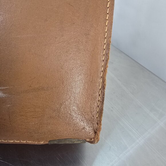Vintage 1960s Cooper-Weeks Leather Lawyer / Teacher bag - Picture 7 of 11